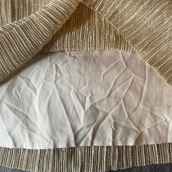 Oak + Fort Gold Glitter Blouse - Picture 4 of 4